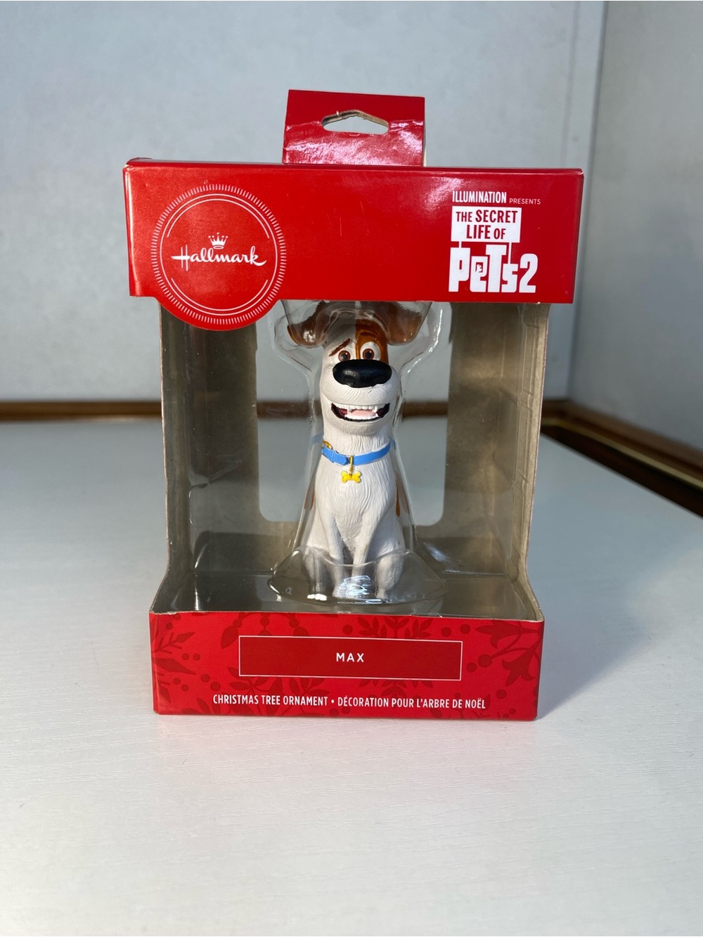 NEW Hallmark 2020 The Secret Life Of Pets 2 MAX Christmas Ornament